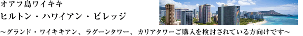 ヒルトン・ハワイアン・ビレッジ ザ・グランド・ワイキキアン
