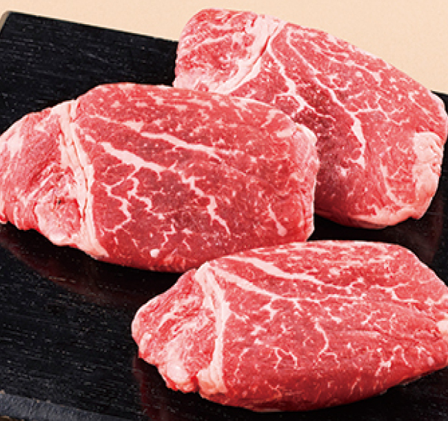 「総本家 肉の大橋亭」国産牛ヒレ焼肉用