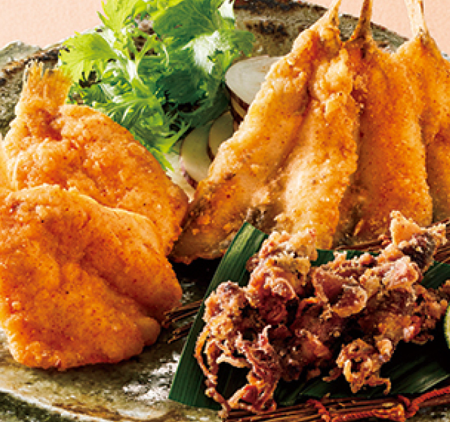 お魚唐揚げ　3種セット