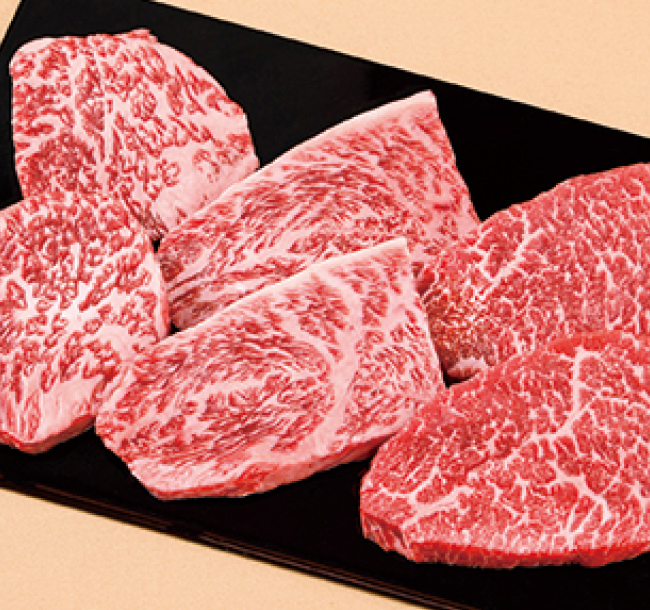 「肉處 和心」神戸牛ステーキ用 希少部位の食べ比べ