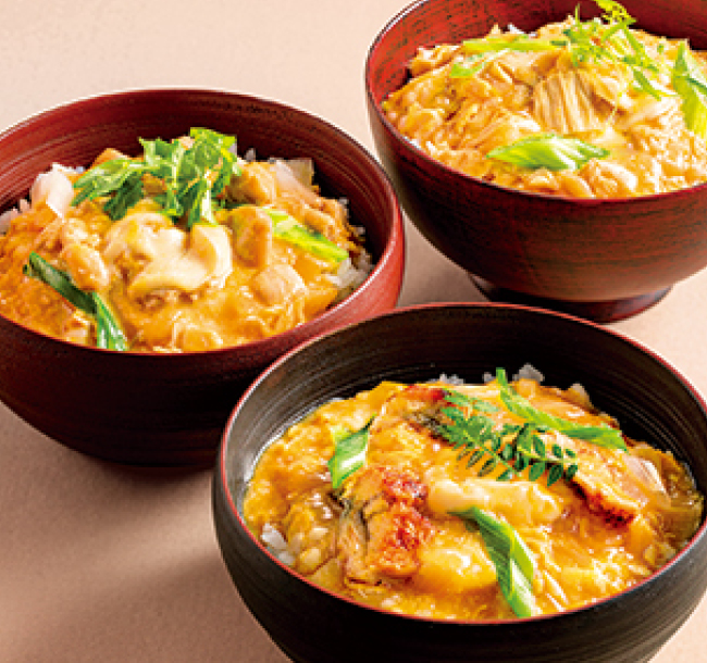 「京料理 美濃吉」どんぶり三種詰合せ