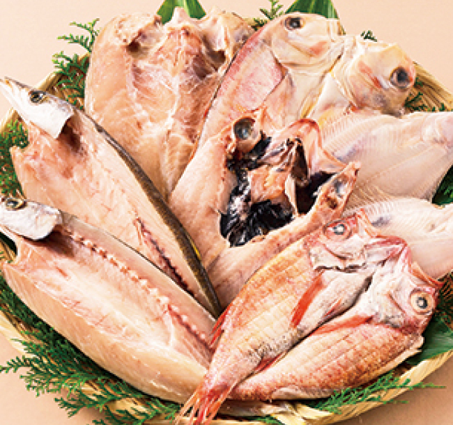 日本海の干物