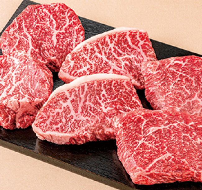 「ビーフマイスター」神戸牛ステーキ用 希少部位の食べ比べ