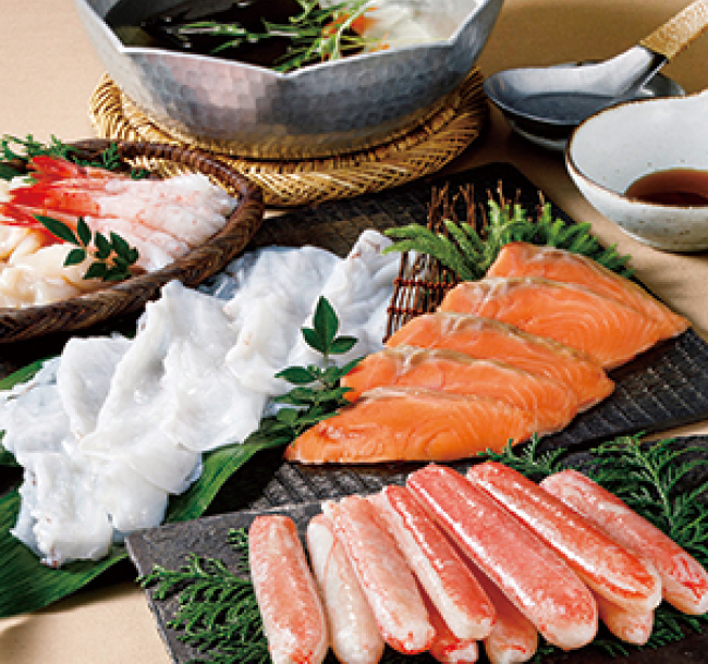 「小樽協和食品」海鮮しゃぶしゃぶセット