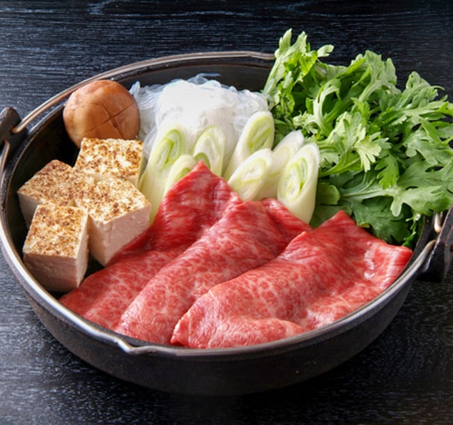 神戸牛モモすき焼き用・神戸牛ハンバーグ詰合せ