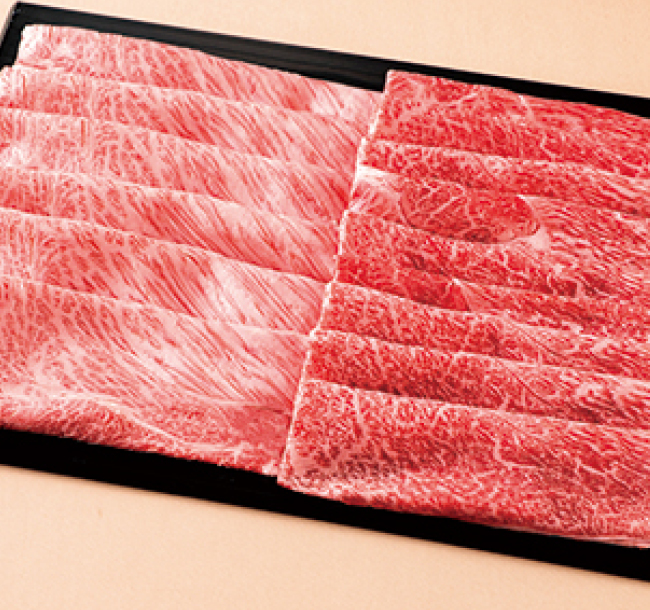 「スギモト」松阪牛・神戸牛すき焼用食べ比べ